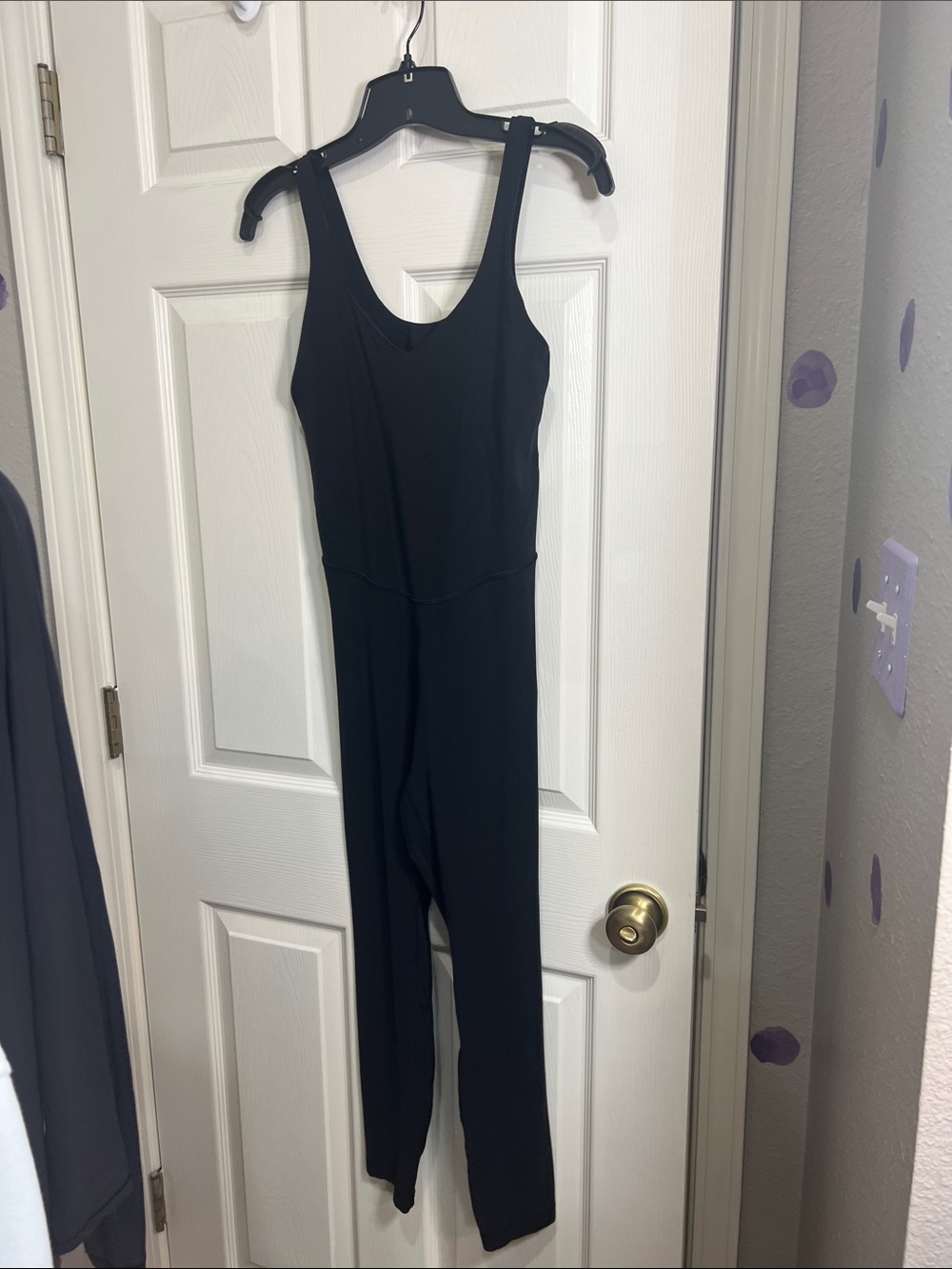 69. Lululemon black size 6 align body suit 25” - Picture 9 of 10